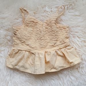 Organic cotton crop top